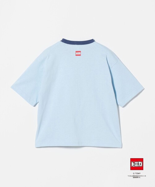 green label relaxing(グリーンレーベルリラクシング)の「【別注】<TOMICA>リンガーTシャツ 2 / キッズ 100cm-120cm(Tシャツ/カットソー・キッズ・オフホワイト/ライトブルー/ダークグレー・100cm/120cm/110cm)」の15枚目の写真