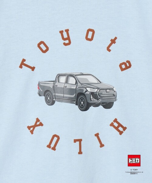 green label relaxing(グリーンレーベルリラクシング)の「【別注】<TOMICA>リンガーTシャツ 2 / キッズ 100cm-120cm(Tシャツ/カットソー・キッズ・オフホワイト/ライトブルー/ダークグレー・100cm/120cm/110cm)」の17枚目の写真