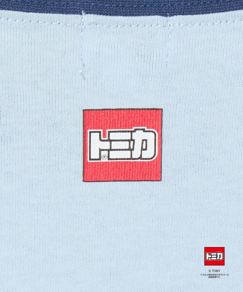 green label relaxing(グリーンレーベルリラクシング)の「【別注】<TOMICA>リンガーTシャツ 2 / キッズ 100cm-120cm(Tシャツ/カットソー・キッズ・オフホワイト/ライトブルー/ダークグレー・100cm/120cm/110cm)」の18枚目の写真