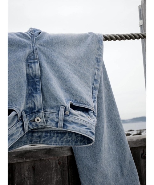 TRUNC（トランクエイティーエイト）の「Semi Flared Denim / セミフレアデニム（デニムパンツ・レディース・ブルー・SMALL/MEDIUM）」の12枚目の写真