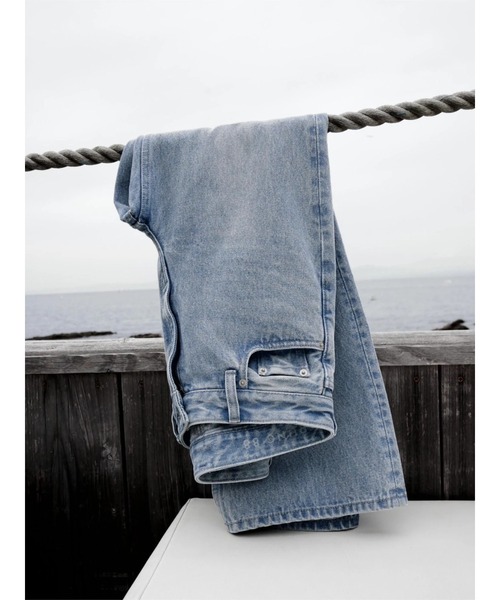 TRUNC（トランクエイティーエイト）の「Semi Flared Denim / セミフレアデニム（デニムパンツ・レディース・ブルー・SMALL/MEDIUM）」の3枚目の写真