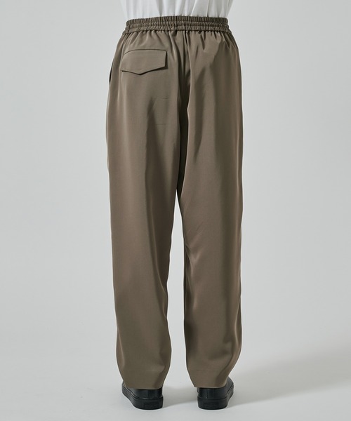 CULLNI ラインパンツ 別注 Dry Stretch Twill Side Drawstring Relax Wide Tapered Pa