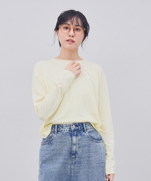 Zoff（ゾフ）の「ウェリントン型 メガネ｜クリアカラー｜伊達メガネ 度付きメガネ｜ユニセックス｜読書 ビジネス｜Zoff｜CLASSIC（メガネ・メンズ・クリア/クリアブルー/レッド/ブラウン系8・FREE）」の2枚目の写真