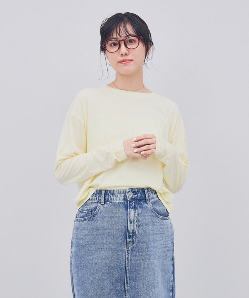 Zoff（ゾフ）の「ウェリントン型 メガネ｜クリアカラー｜伊達メガネ 度付きメガネ｜ユニセックス｜読書 ビジネス｜Zoff｜CLASSIC（メガネ・メンズ・クリア/クリアブルー/レッド/ブラウン系8・FREE）」の3枚目の写真