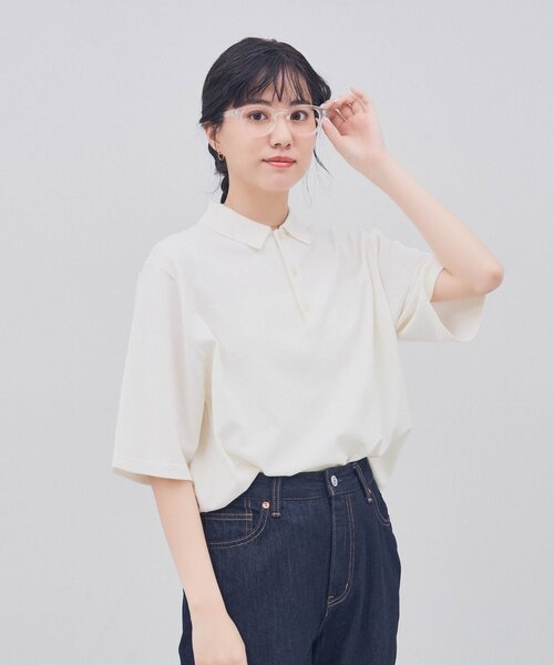 Zoff（ゾフ）の「ウェリントン型 メガネ｜クリアカラー｜伊達メガネ 度付きメガネ｜ユニセックス｜読書 ビジネス｜Zoff｜CLASSIC（メガネ・メンズ・クリア/クリアブルー/レッド/ブラウン系8・FREE）」の4枚目の写真