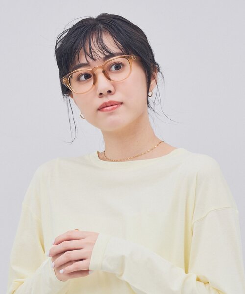 Zoff（ゾフ）の「ウェリントン型 メガネ｜クリアカラー｜伊達メガネ 度付きメガネ｜ユニセックス｜読書 ビジネス｜Zoff｜CLASSIC（メガネ・メンズ・クリア/クリアブルー/レッド/ブラウン系8・FREE）」の17枚目の写真