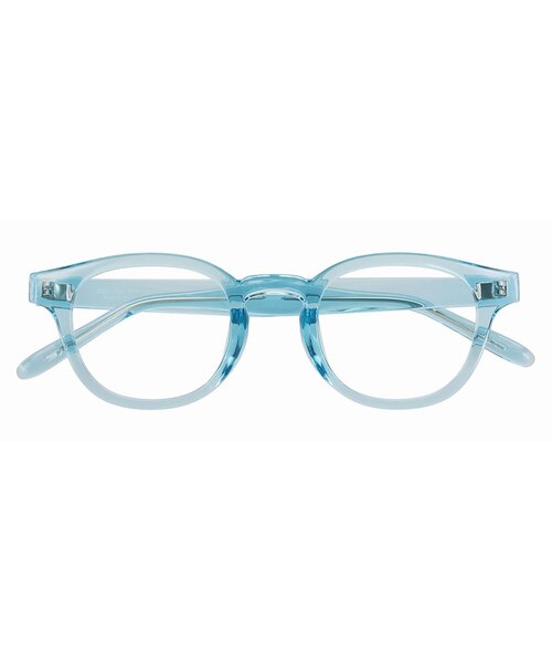Zoff（ゾフ）の「ウェリントン型 メガネ｜クリアカラー｜伊達メガネ 度付きメガネ｜ユニセックス｜読書 ビジネス｜Zoff｜CLASSIC（メガネ・メンズ・クリア/クリアブルー/レッド/ブラウン系8・FREE）」の8枚目の写真