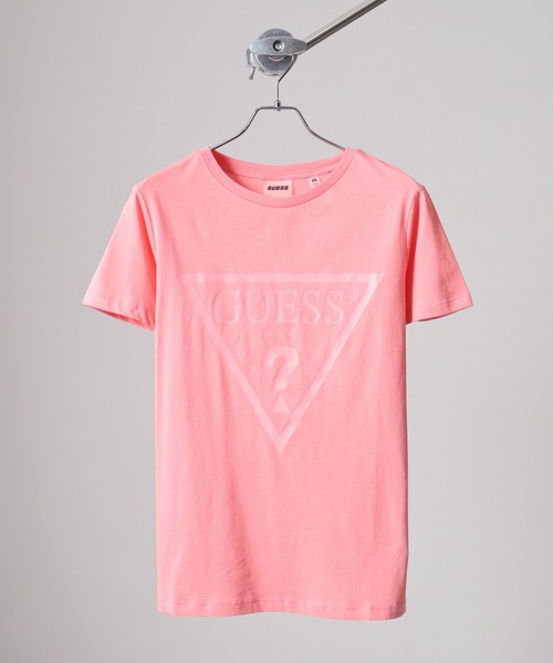 Guess(ゲス)の「GUESS ADELE SS CN TEE Tシャツ(Tシャツ/カットソー・レディース・ライトパープル/ピンク・S/M)」の3枚目の写真