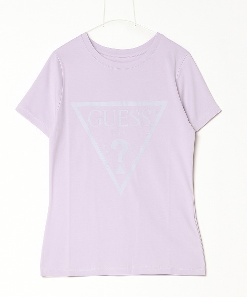 Guess(ゲス)の「GUESS ADELE SS CN TEE Tシャツ(Tシャツ/カットソー・レディース・ライトパープル/ピンク・S/M)」の14枚目の写真