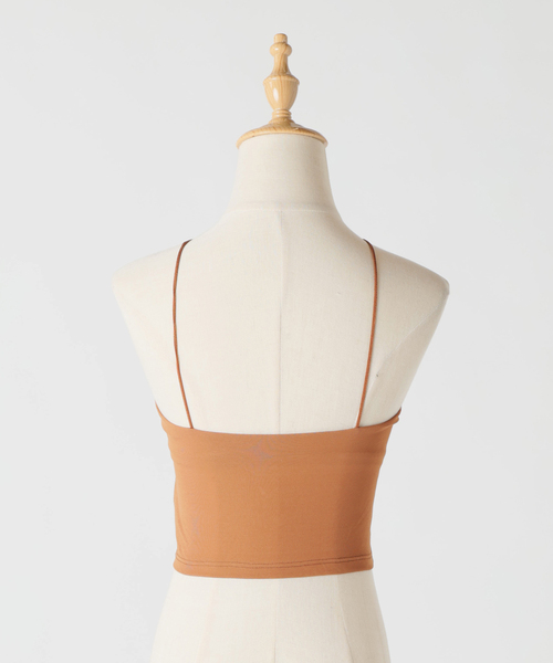 EMILY WEEK×FRAMeWORK Vラインクロップドブラキャミソール（その他