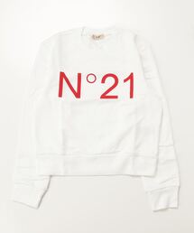 N°21 ヌメロキッズロゴトレーナー N°21｜ヌメロ ヴェントゥーノ（キッズ）のスウェット通販 - ZOZOTOWN