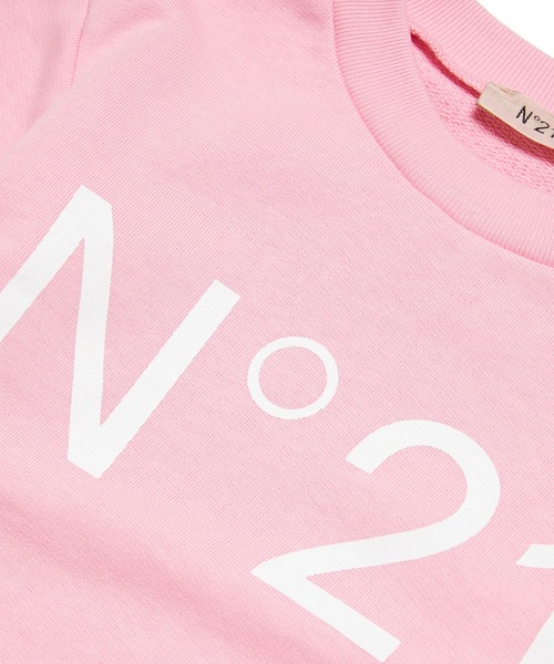 N°21(ヌメロ ヴェントゥーノ)の「N°21(ヌメロ ヴェントゥーノ)Kids & Junior ブランドロゴスウェットプルオーバー(スウェット・キッズ・ホワイト/レッド・14Y/16Y)」の5枚目の写真
