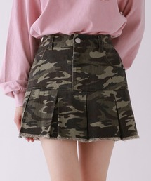 repipi armario（レピピ アルマリオ）の「デニムスソプリーツスカート（スカート）」