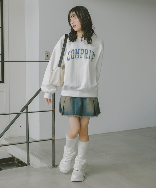 repipi armario(レピピ アルマリオ)の「デニムスソプリーツスカート(スカート・キッズ・ブラック/ライトブルー/ベージュ/ブルー系その他/カモフラージュ/ライトベージュ/ブルー系その他2/レオパード/ブルー系その他3・SMALL/MEDIUM/LARGE)」の22枚目の写真