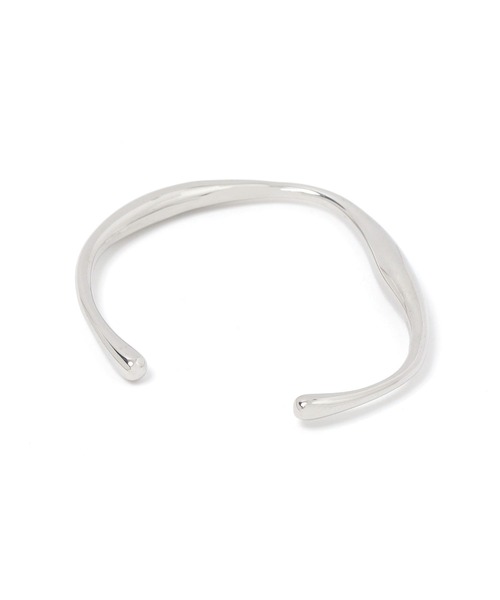 BAYFLOW（ベイフロー）の「ウェーブバングル（バングル/リストバンド・レディース・イエロー/ライトグレー・FREE）」の3枚目の写真