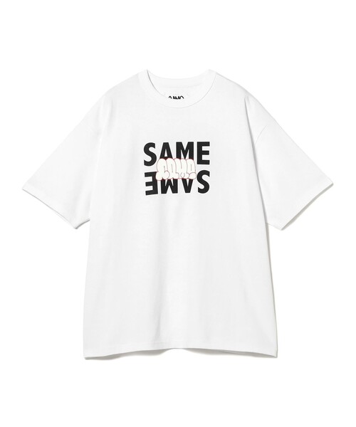 BEAMS T（ビームスティー）の「SAME / T-SHIRT①（Tシャツ/カットソー・メンズ・ホワイト・S/M/L/XL）」の2枚目の写真