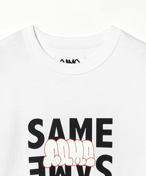 BEAMS T（ビームスティー）の「SAME / T-SHIRT①（Tシャツ/カットソー・メンズ・ホワイト・S/M/L/XL）」の3枚目の写真
