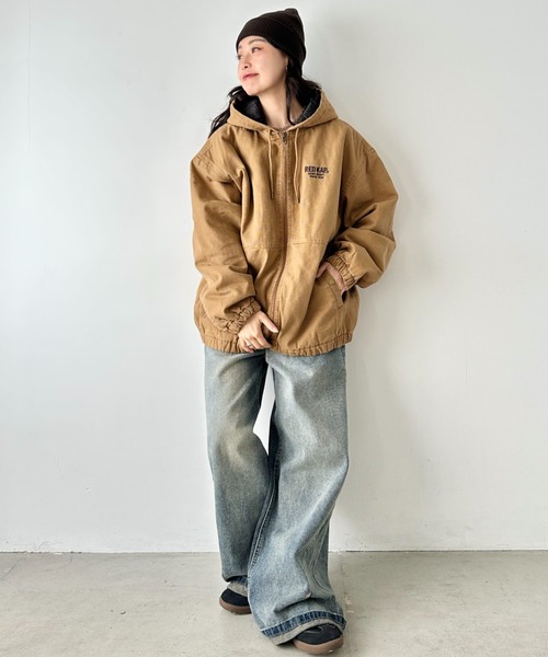 セール】RED KAP(レッドキャップ)/ルーズフィット フーデット