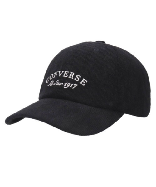 CONVERSE(コンバース)の「converse/コンバース CN TRICOT CORDUROY 6P CAP(キャップ・レディース・ブルー/ブラック/レッド系その他・57~59cm)」の1枚目の写真