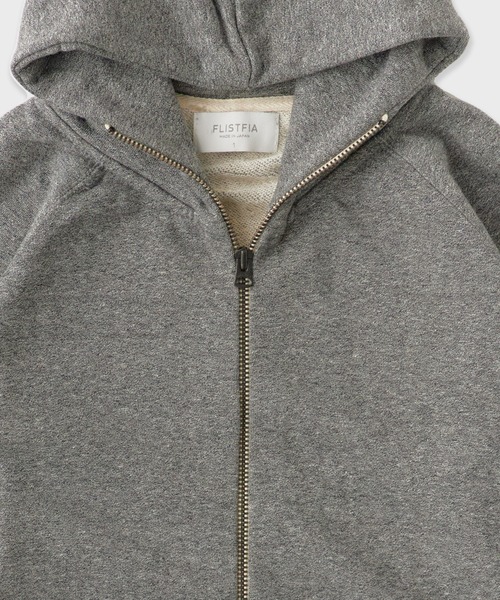 FLISTFIA(フリストフィア)の「FLISTFIA Zip Up Parker / PZ03016(パーカー・メンズ・チャコール・1/2/3/4)」の4枚目の写真