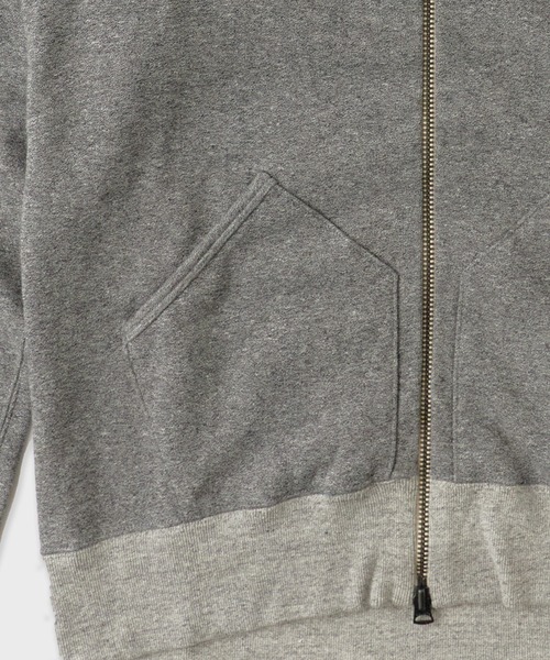 FLISTFIA(フリストフィア)の「FLISTFIA Zip Up Parker / PZ03016(パーカー・メンズ・チャコール・1/2/3/4)」の5枚目の写真