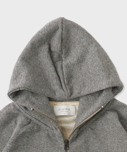 FLISTFIA(フリストフィア)の「FLISTFIA Zip Up Parker / PZ03016(パーカー・メンズ・チャコール・1/2/3/4)」の3枚目の写真