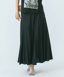 ROSE BUD | FLARED MAXI SKIRT(スカート)
