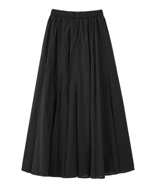ROSE BUD（ローズバッド）の「FLARED MAXI SKIRT（スカート・レディース・ブラック/ホワイト/バーガンディー・ONE SIZE）」の5枚目の写真
