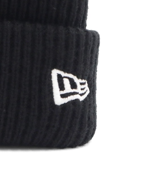 NEW ERA(ニューエラ)の「ニューエラ キッズ ニット帽 無地(ニットキャップ/ビーニー・キッズ・ブラック/ピンク・FREE)」の5枚目の写真