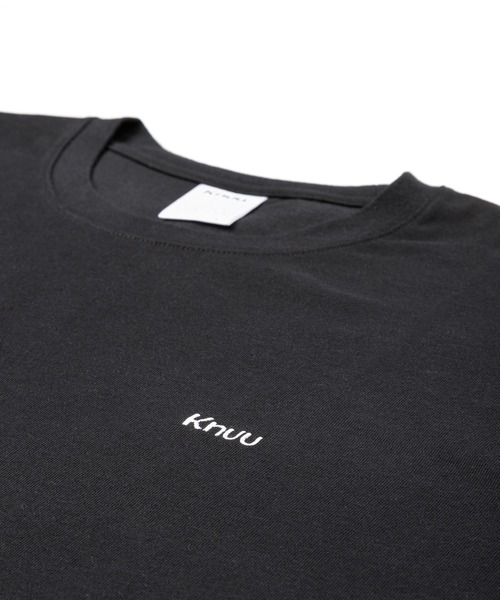 Knuu(ヌウ)の「Small Logo Heavy Crewneck T-Shirt / ヘビーベーシックロゴ刺繍入りTシャツ(Tシャツ/カットソー・メンズ・ホワイト/ブラック/ネイビー・MEDIUM/SMALL/X-LARGE/LARGE)」の13枚目の写真