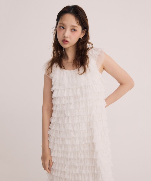 eimy istoire レースティアードワンピース EIMY ISTOIRE｜レースティアードワンピース | Rakuten Fashion