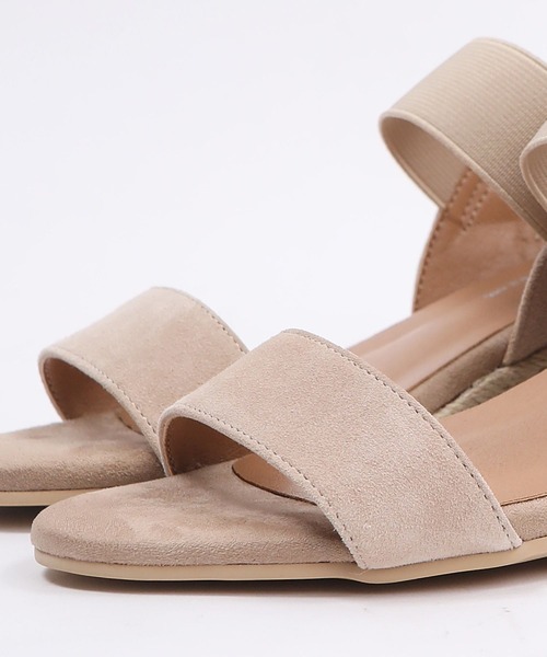 HIPS(ヒップス)の「ウェッジヒールジュートサンダル(サンダル・レディース・ブラック/グレイッシュベージュ/ブラウン・S/M/L)」の15枚目の写真