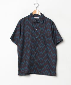 superNova./スーパーノヴァ】Aloha shirt-Damask jacquard