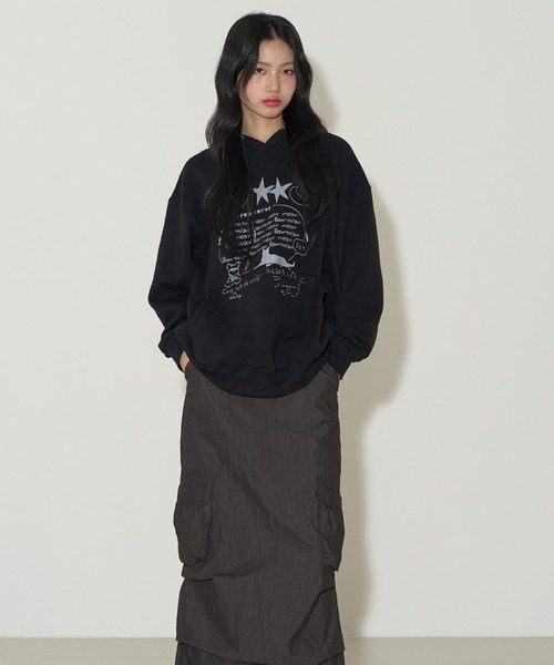 パーカー 「ILLIGO」BOW-WOW FLUFFY パーカー BOW-WOW FLUFFY HOODIE レディース セール】【ILLIGO】BOW-WOW FLUFFY パーカー BOW-WOW FLUFFY