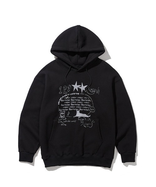 パーカー 「ILLIGO」BOW-WOW FLUFFY パーカー BOW-WOW FLUFFY HOODIE レディース セール】【ILLIGO】BOW-WOW FLUFFY パーカー BOW-WOW FLUFFY