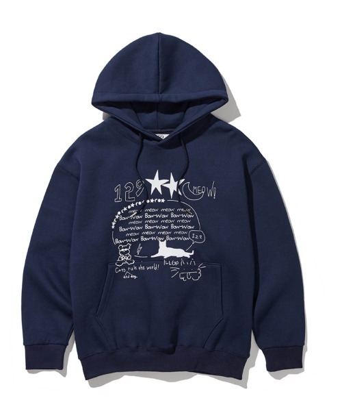 パーカー 「ILLIGO」BOW-WOW FLUFFY パーカー BOW-WOW FLUFFY HOODIE レディース Bow-Wow Fluffy Hoodie-3colors - illigo | 60% - Asian Fashion
