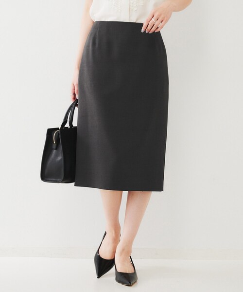 セール】【通勤スーツ】ライトウェイト タイトスカート（スカート