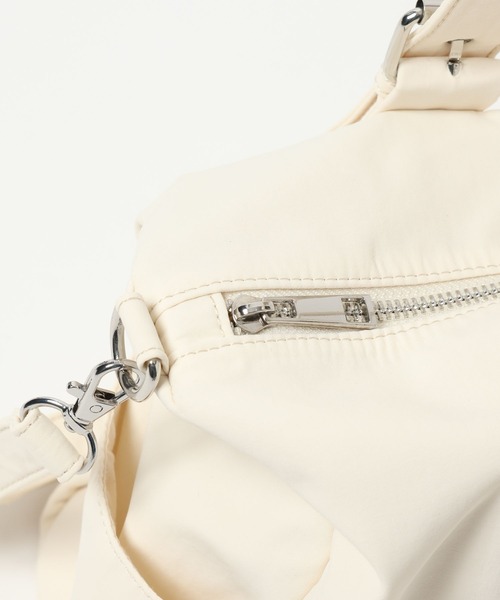 Heather（ヘザー）の「スタッズナイロンBAG　573204（ボストンバッグ・レディース・アイボリー/ブラック・ONE SIZE）」の16枚目の写真