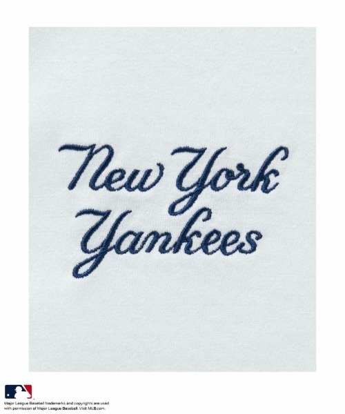 MLB（メジャーリーグベースボール）の「MLB ロゴ刺繍 ロングスリーブTシャツ（Tシャツ/カットソー・メンズ・ホワイト/ブラック/アッシュグレー/ネイビー・L/XL/M）」の8枚目の写真