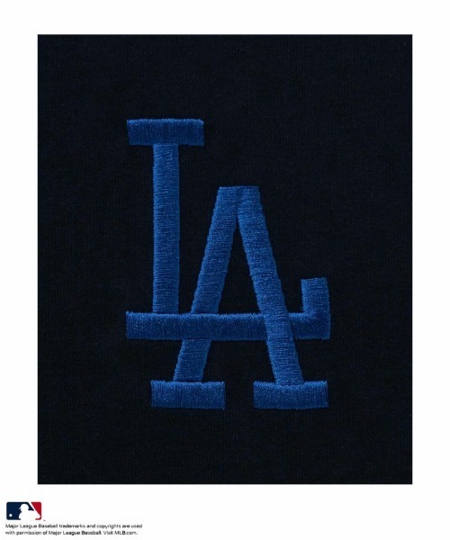 MLB（メジャーリーグベースボール）の「MLB ロゴ刺繍 ロングスリーブTシャツ（Tシャツ/カットソー・メンズ・ホワイト/ブラック/アッシュグレー/ネイビー・L/XL/M）」の14枚目の写真