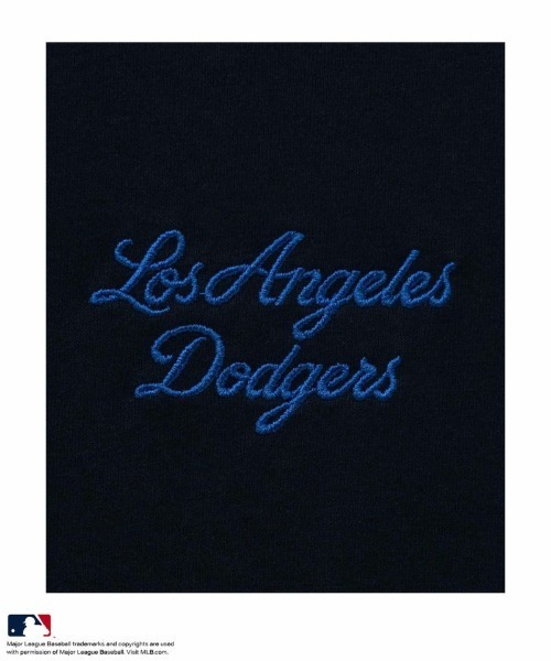 MLB（メジャーリーグベースボール）の「MLB ロゴ刺繍 ロングスリーブTシャツ（Tシャツ/カットソー・メンズ・ホワイト/ブラック/アッシュグレー/ネイビー・L/XL/M）」の16枚目の写真