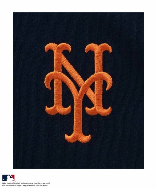 MLB（メジャーリーグベースボール）の「MLB ロゴ刺繍 ロングスリーブTシャツ（Tシャツ/カットソー・メンズ・ホワイト/ブラック/アッシュグレー/ネイビー・L/XL/M）」の7枚目の写真