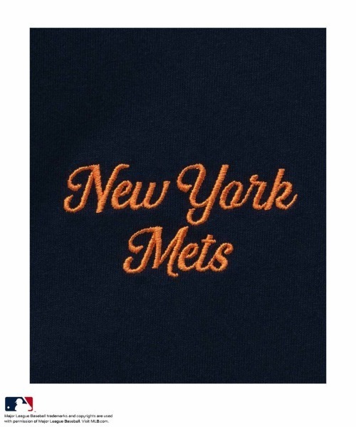 MLB（メジャーリーグベースボール）の「MLB ロゴ刺繍 ロングスリーブTシャツ（Tシャツ/カットソー・メンズ・ホワイト/ブラック/アッシュグレー/ネイビー・L/XL/M）」の9枚目の写真