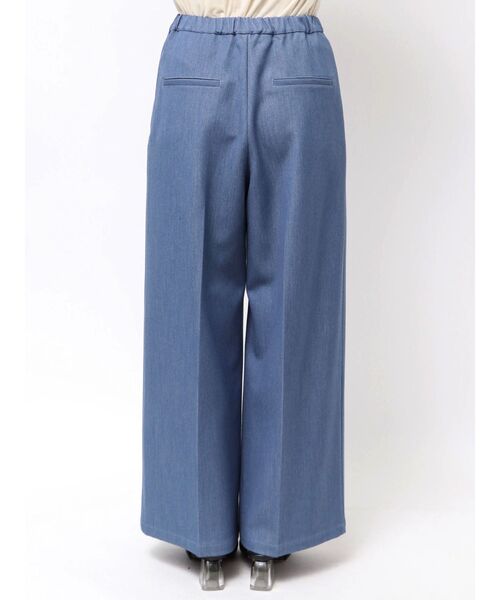 LAGUNAMOON（ラグナムーン）の「テンセルデニムイージーパンツ（デニムパンツ・レディース・ブルー/グレー・MEDIUM/SMALL）」の6枚目の写真