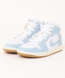 JORDAN BRAND | JORDAN BRAND W AIR JORDAN 1 MID SE ウィメンズ エア ジョーダン 1 MID SE WHQ2005 100WHT/WRNBLU(スニーカー)