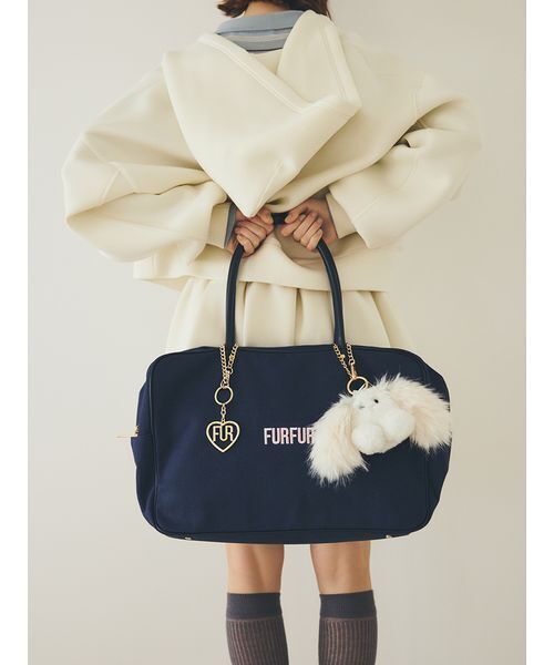 FURFUR(ファーファー)の「シャツレイヤードポロニット(ニット/セーター・レディース・バーガンディー/ライトブルー/ネイビー・F)」の11枚目の写真