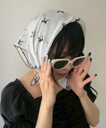 WEGO/リボンパターンバンダナ