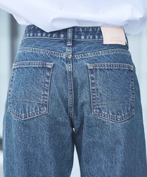 SOMETHING(サムシング)の「SOMETHING ELSA ヴィンテージルーズストレートデニムパンツ(デニムパンツ・レディース・ブルー/ライトブルー/ブラック系その他・SMALL/MEDIUM/X-SMALL)」の10枚目の写真
