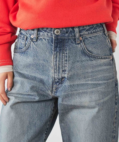 SOMETHING(サムシング)の「SOMETHING ELSA ヴィンテージルーズストレートデニムパンツ(デニムパンツ・レディース・ブルー/ライトブルー/ブラック系その他・SMALL/MEDIUM/X-SMALL)」の17枚目の写真