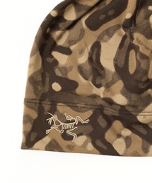 ARC'TERYX ニット帽 ブラウン・カモフラージュビーニー　着画⭕️ 97093321_b_02_215.jpg